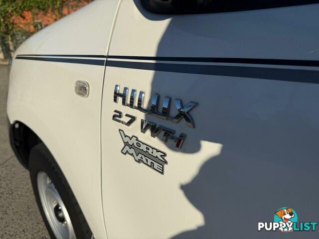 2010 TOYOTA HILUX WORKMATE TGN16R 09 UPGRADE UTE TRAY, 4 DOORS, 5 SEATS
