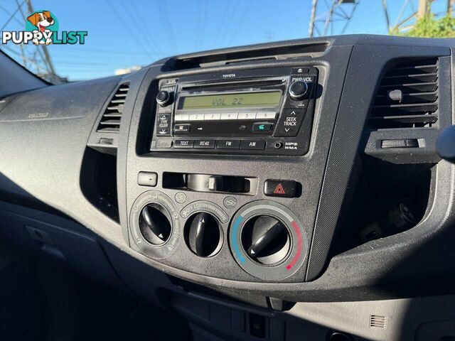 2010 TOYOTA HILUX WORKMATE TGN16R 09 UPGRADE UTE TRAY, 4 DOORS, 5 SEATS