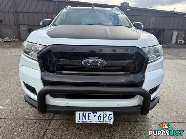 2017 FORD RANGER FX4 SPECIAL EDITION PX MKII MY18 UTE TRAY, 4 DOORS, 5 SEATS