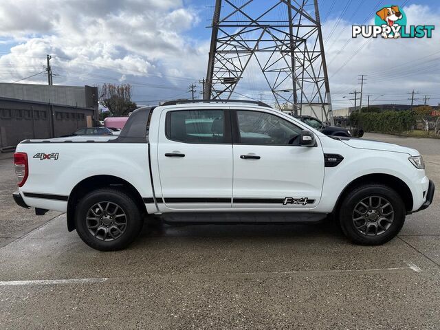 2017 FORD RANGER FX4 SPECIAL EDITION PX MKII MY18 UTE TRAY, 4 DOORS, 5 SEATS