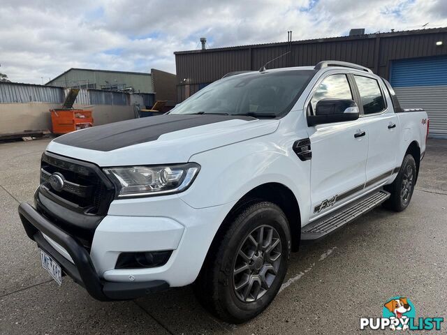 2017 FORD RANGER FX4 SPECIAL EDITION PX MKII MY18 UTE TRAY, 4 DOORS, 5 SEATS