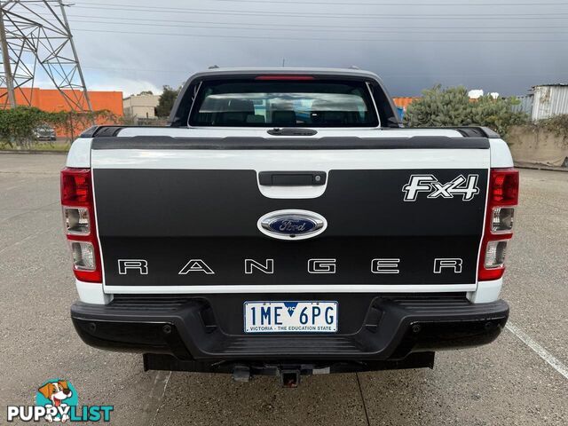 2017 FORD RANGER FX4 SPECIAL EDITION PX MKII MY18 UTE TRAY, 4 DOORS, 5 SEATS