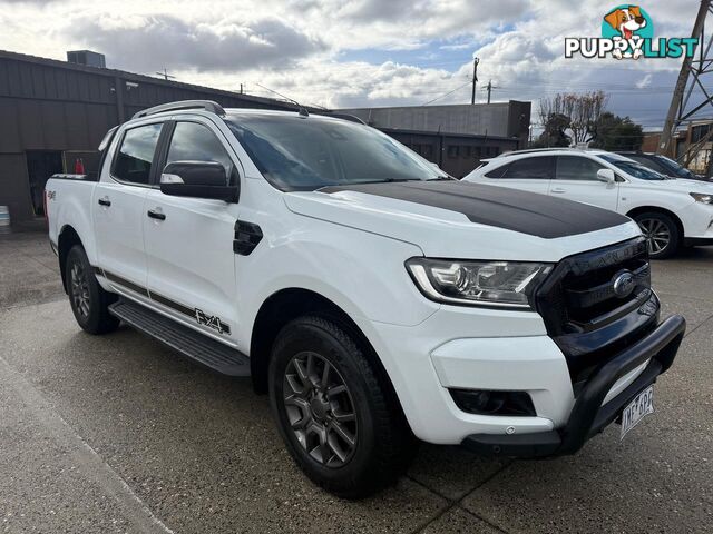 2017 FORD RANGER FX4 SPECIAL EDITION PX MKII MY18 UTE TRAY, 4 DOORS, 5 SEATS