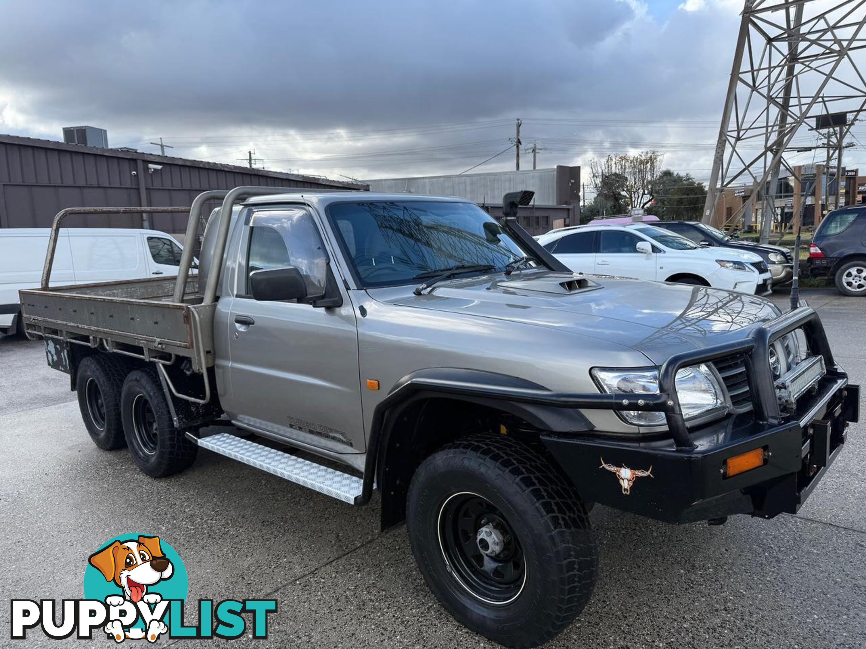 2003 NISSAN PATROL DX (4X4) GU UTE TRAY, 2 DOORS, 3 SEATS