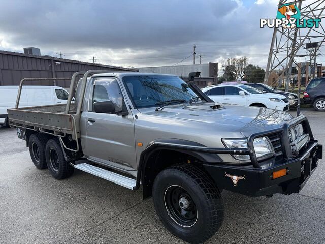 2003 NISSAN PATROL DX (4X4) GU UTE TRAY, 2 DOORS, 3 SEATS