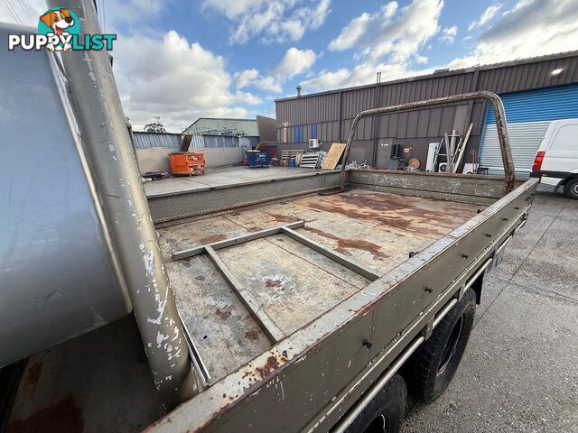 2003 NISSAN PATROL DX (4X4) GU UTE TRAY, 2 DOORS, 3 SEATS