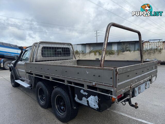 2003 NISSAN PATROL DX (4X4) GU UTE TRAY, 2 DOORS, 3 SEATS