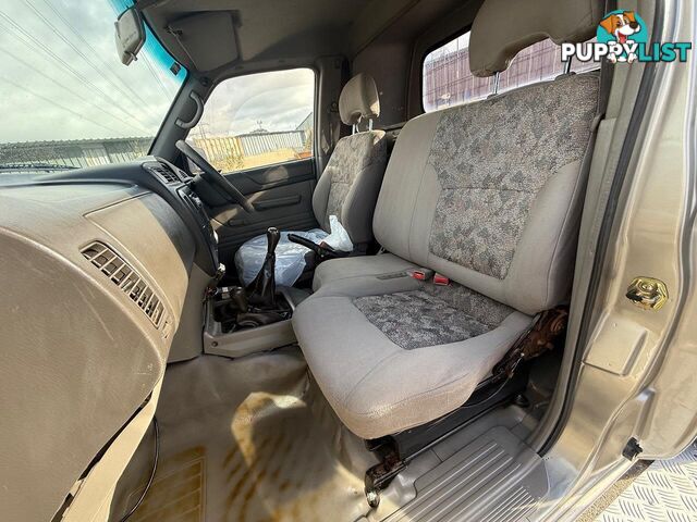 2003 NISSAN PATROL DX (4X4) GU UTE TRAY, 2 DOORS, 3 SEATS
