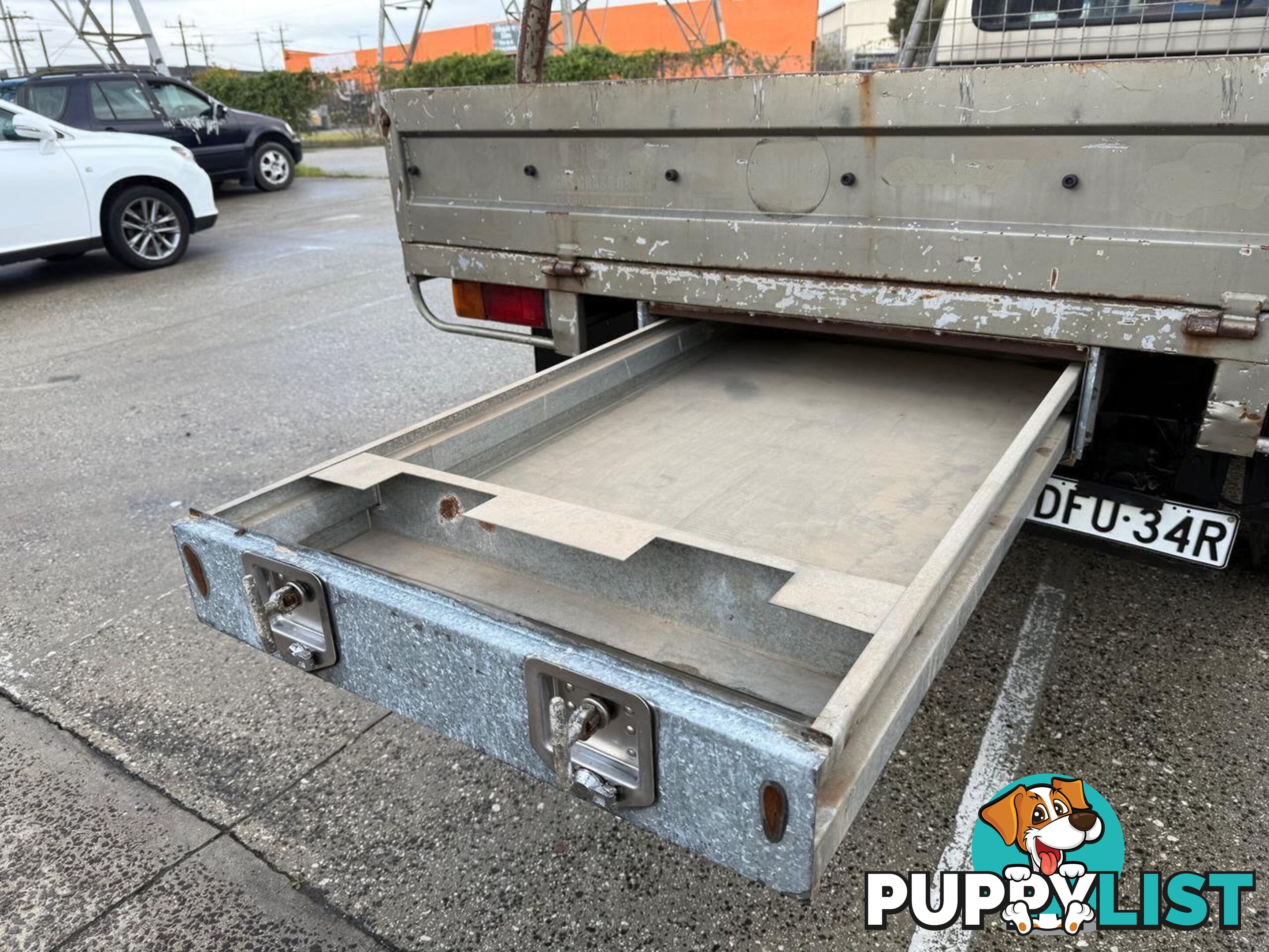 2003 NISSAN PATROL DX (4X4) GU UTE TRAY, 2 DOORS, 3 SEATS