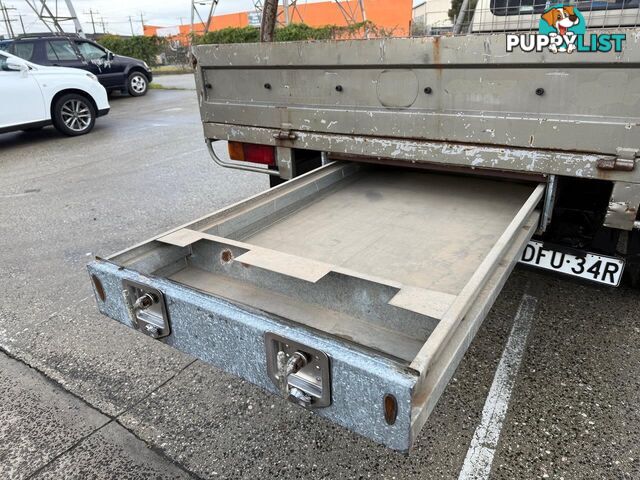 2003 NISSAN PATROL DX (4X4) GU UTE TRAY, 2 DOORS, 3 SEATS