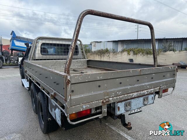 2003 NISSAN PATROL DX (4X4) GU UTE TRAY, 2 DOORS, 3 SEATS