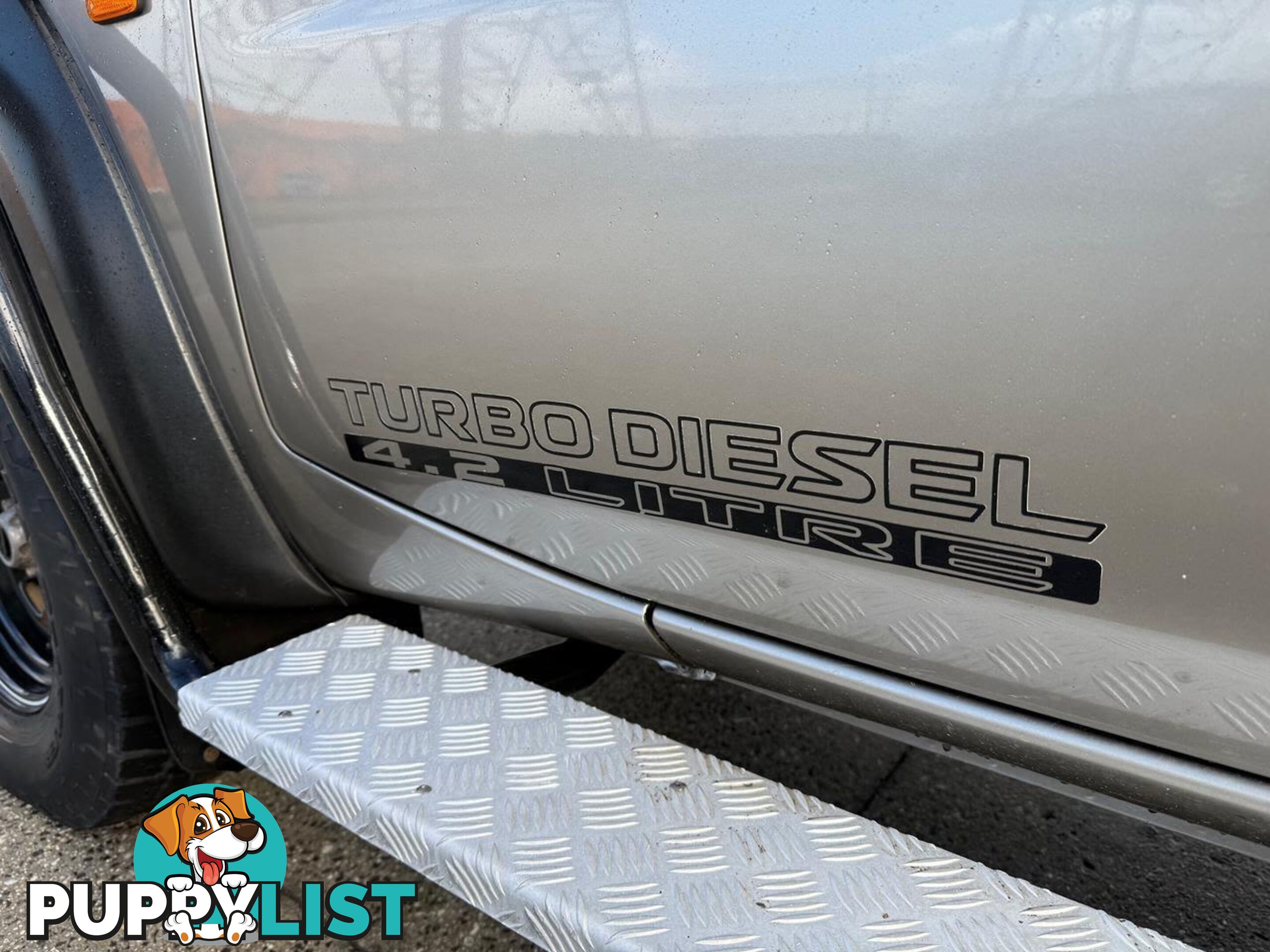2003 NISSAN PATROL DX (4X4) GU UTE TRAY, 2 DOORS, 3 SEATS
