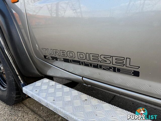 2003 NISSAN PATROL DX (4X4) GU UTE TRAY, 2 DOORS, 3 SEATS