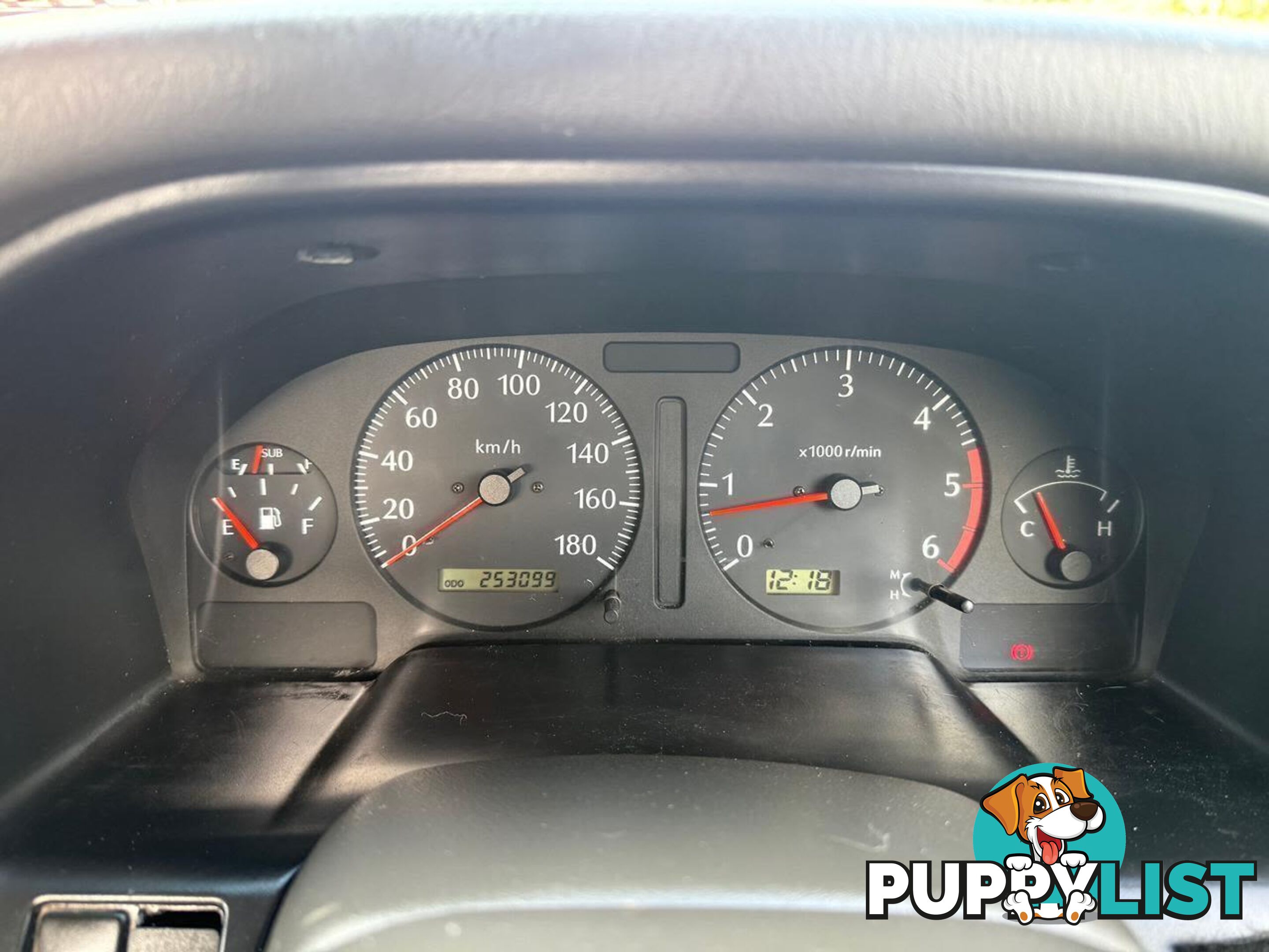 2003 NISSAN PATROL DX (4X4) GU UTE TRAY, 2 DOORS, 3 SEATS
