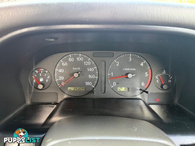 2003 NISSAN PATROL DX (4X4) GU UTE TRAY, 2 DOORS, 3 SEATS