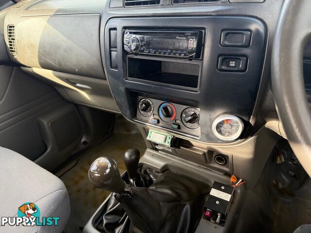 2003 NISSAN PATROL DX (4X4) GU UTE TRAY, 2 DOORS, 3 SEATS