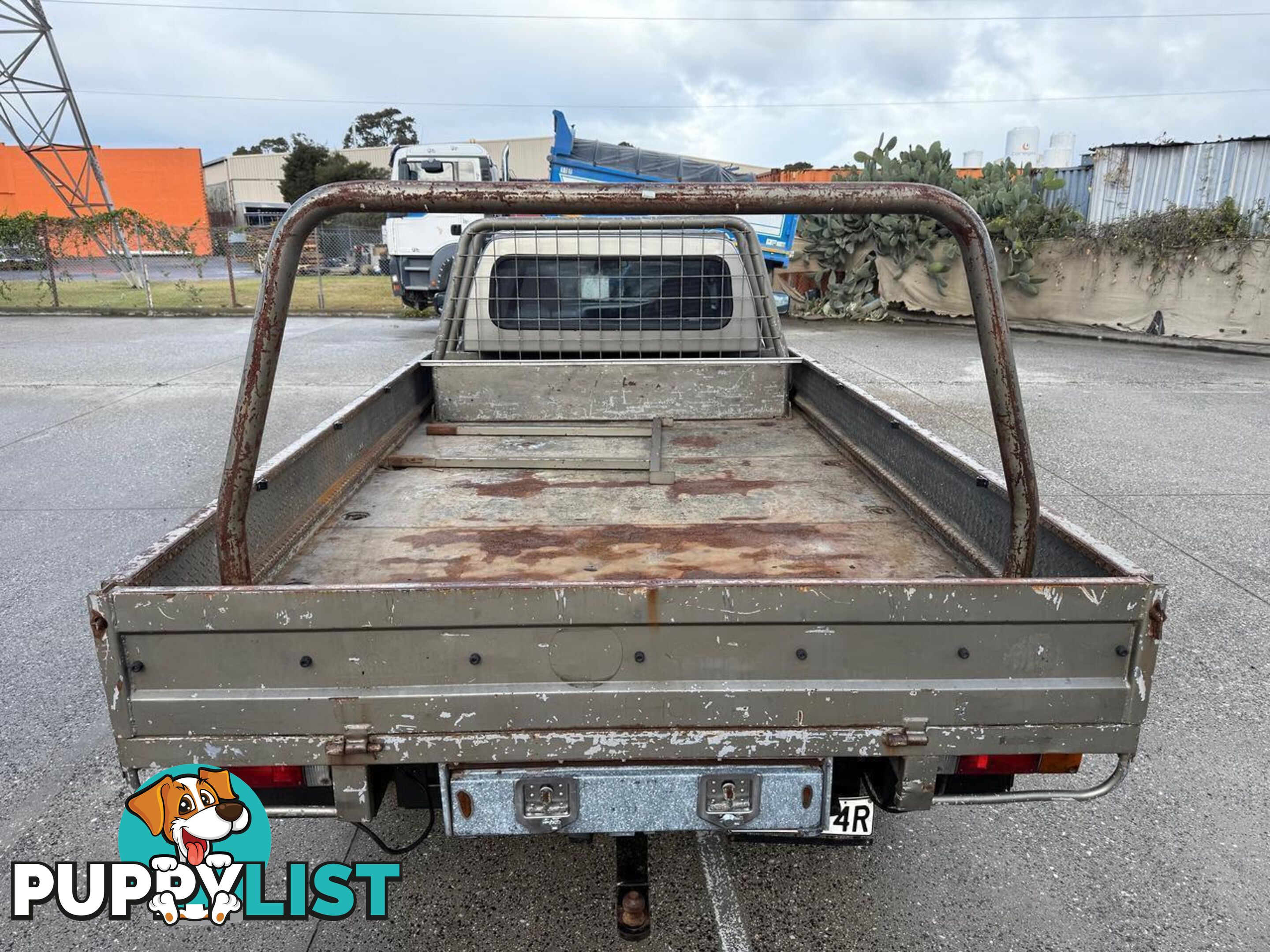 2003 NISSAN PATROL DX (4X4) GU UTE TRAY, 2 DOORS, 3 SEATS