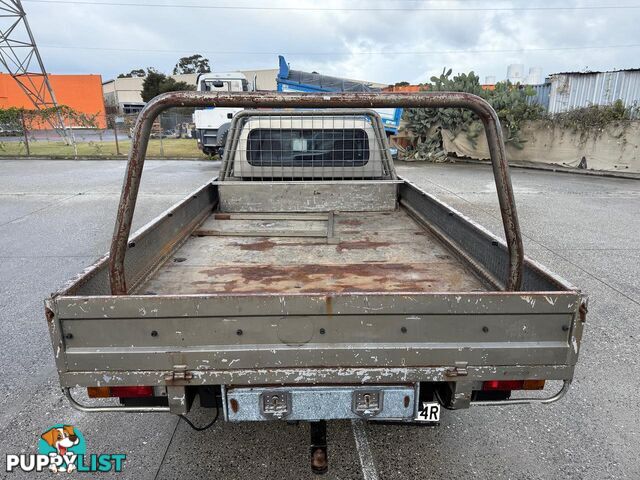 2003 NISSAN PATROL DX (4X4) GU UTE TRAY, 2 DOORS, 3 SEATS