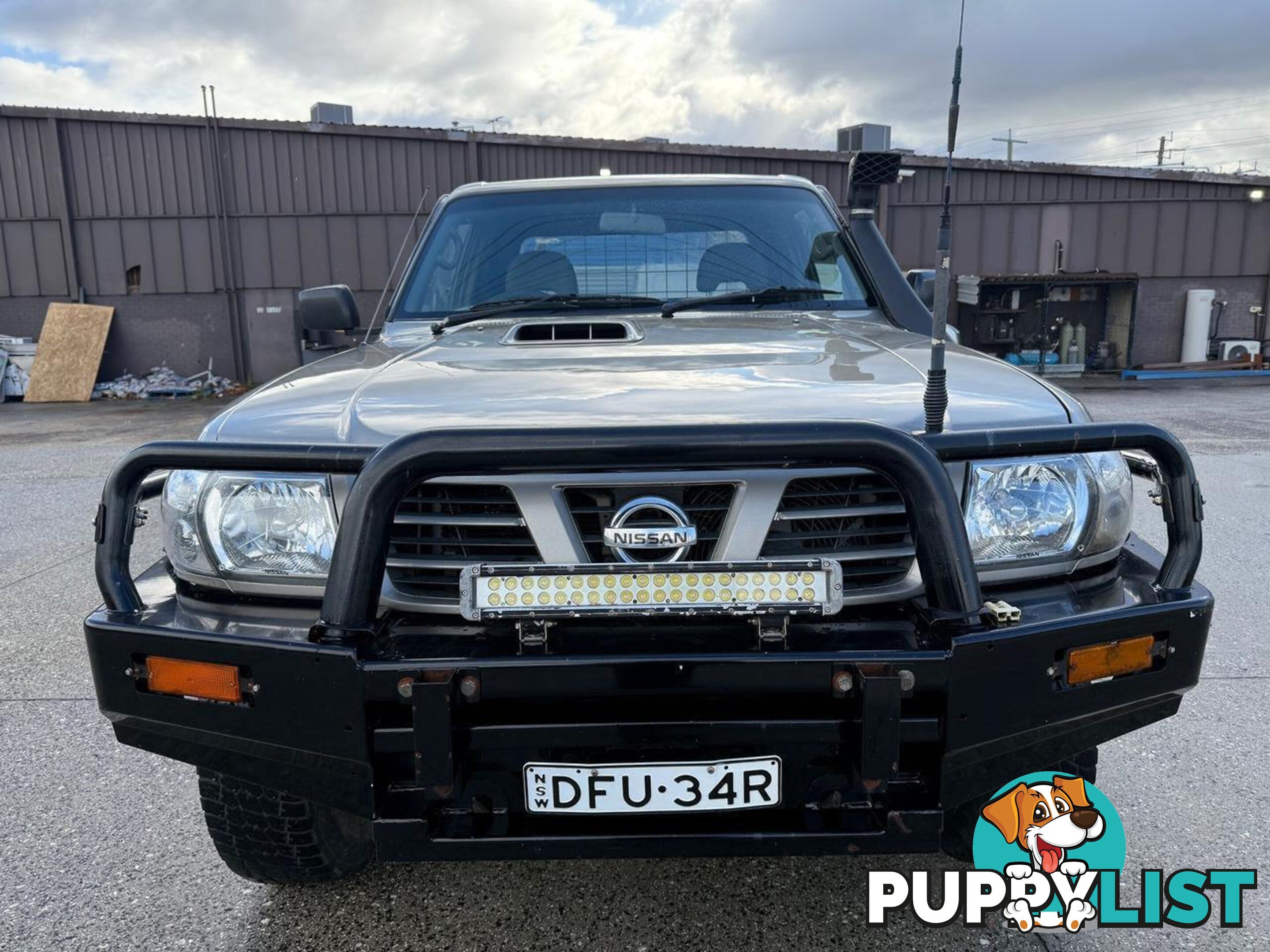 2003 NISSAN PATROL DX (4X4) GU UTE TRAY, 2 DOORS, 3 SEATS