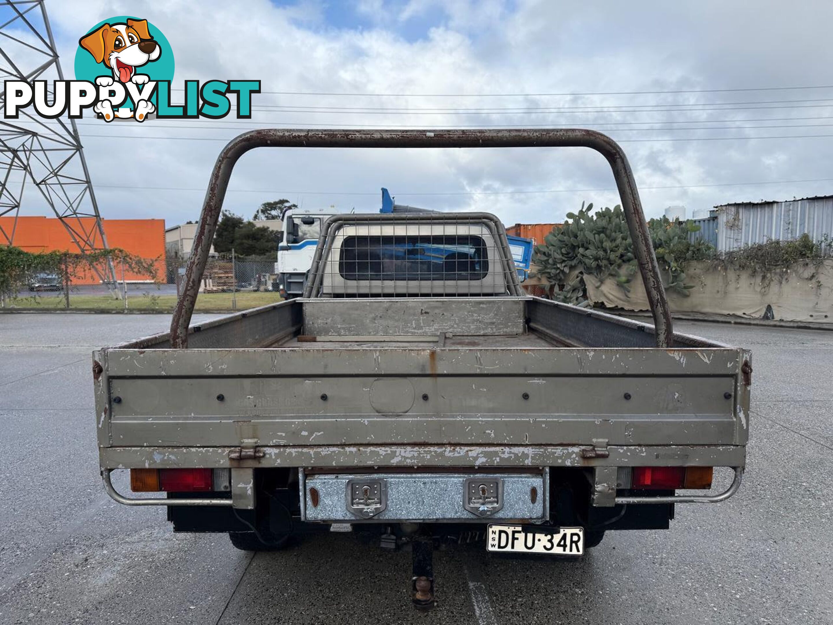 2003 NISSAN PATROL DX (4X4) GU UTE TRAY, 2 DOORS, 3 SEATS
