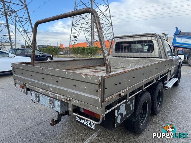 2003 NISSAN PATROL DX (4X4) GU UTE TRAY, 2 DOORS, 3 SEATS