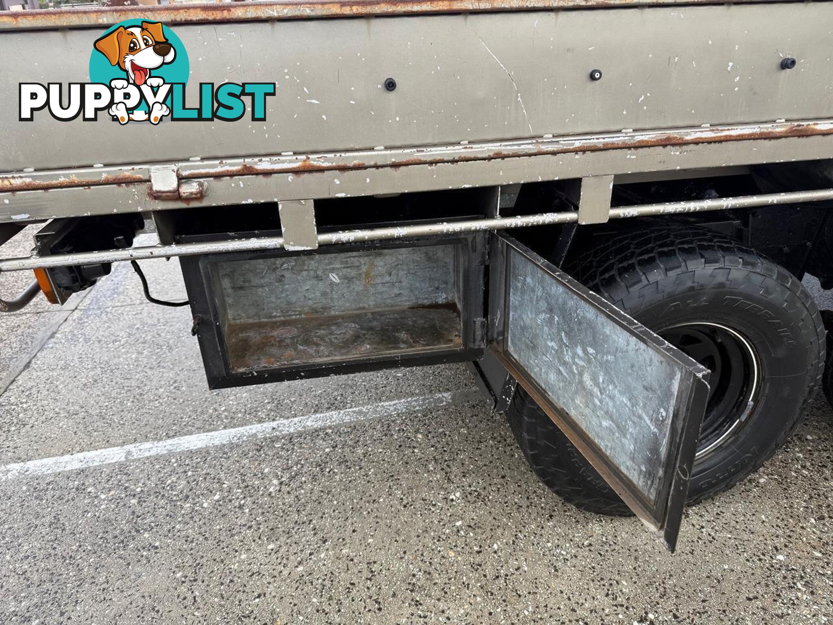 2003 NISSAN PATROL DX (4X4) GU UTE TRAY, 2 DOORS, 3 SEATS