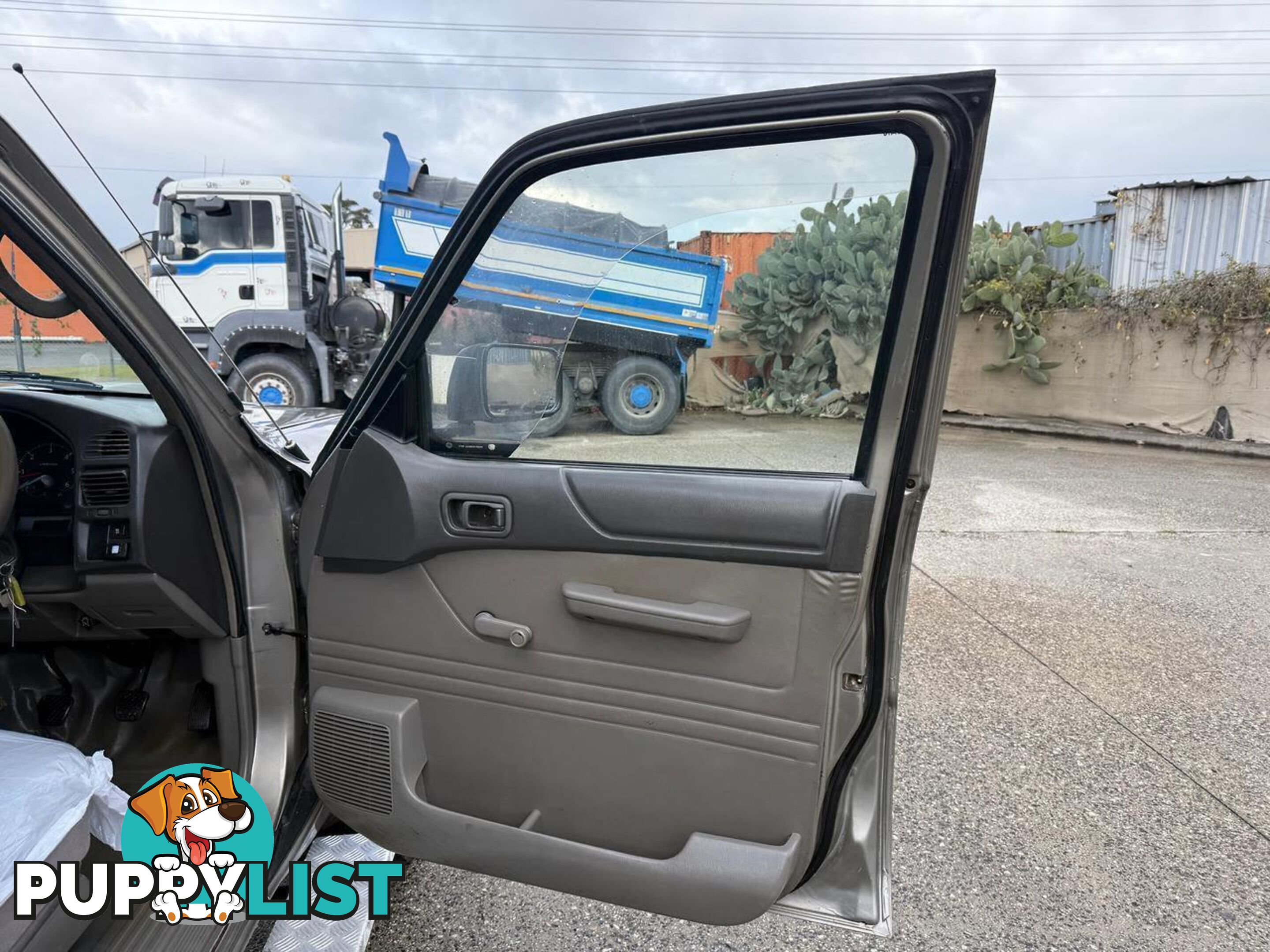 2003 NISSAN PATROL DX (4X4) GU UTE TRAY, 2 DOORS, 3 SEATS
