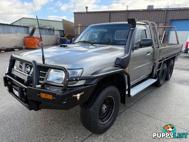 2003 NISSAN PATROL DX (4X4) GU UTE TRAY, 2 DOORS, 3 SEATS
