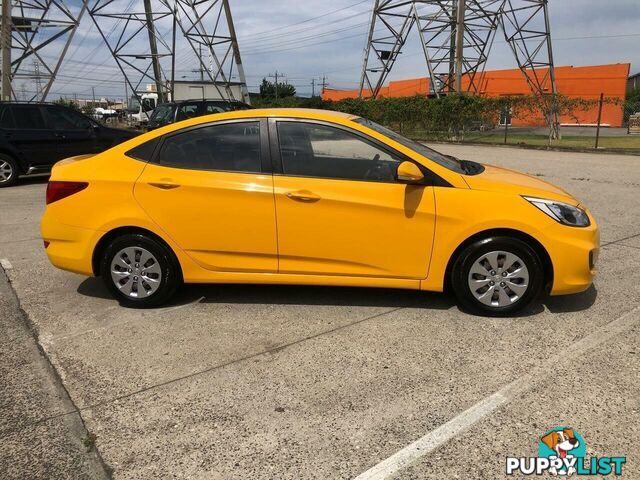 2015 HYUNDAI ACCENT ACTIVE RB3 MY16 SEDAN, 4 DOORS, 5 SEATS