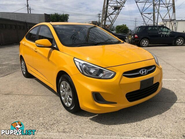 2015 HYUNDAI ACCENT ACTIVE RB3 MY16 SEDAN, 4 DOORS, 5 SEATS