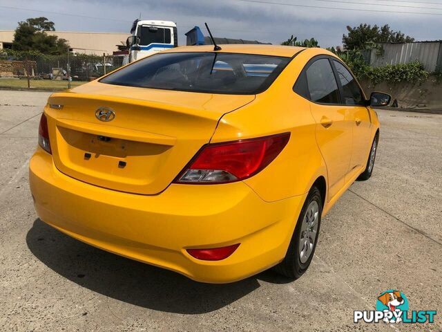 2015 HYUNDAI ACCENT ACTIVE RB3 MY16 SEDAN, 4 DOORS, 5 SEATS