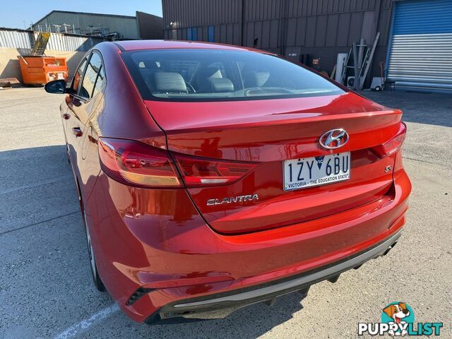 2018 HYUNDAI ELANTRA SR TURBO (RED) AD MY18 SEDAN, 4 DOORS, 5 SEATS