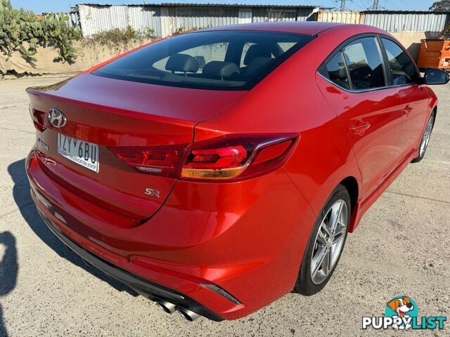 2018 HYUNDAI ELANTRA SR TURBO (RED) AD MY18 SEDAN, 4 DOORS, 5 SEATS