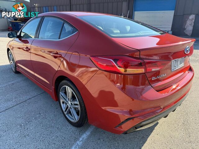 2018 HYUNDAI ELANTRA SR TURBO (RED) AD MY18 SEDAN, 4 DOORS, 5 SEATS
