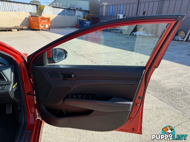 2018 HYUNDAI ELANTRA SR TURBO (RED) AD MY18 SEDAN, 4 DOORS, 5 SEATS