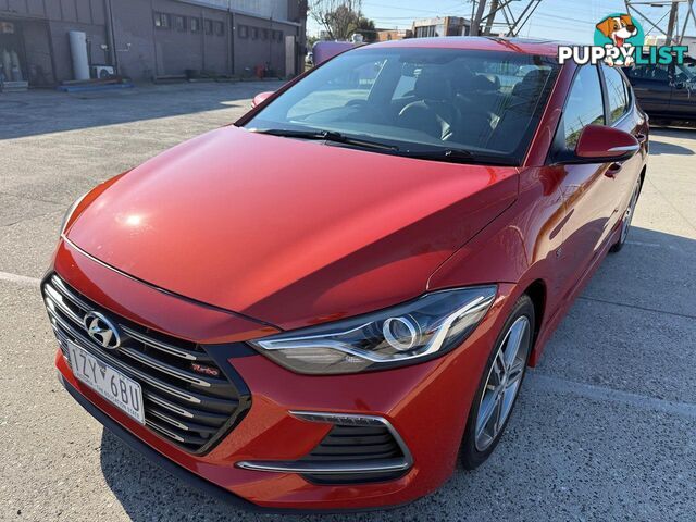 2018 HYUNDAI ELANTRA SR TURBO (RED) AD MY18 SEDAN, 4 DOORS, 5 SEATS