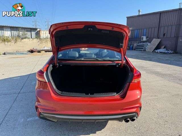2018 HYUNDAI ELANTRA SR TURBO (RED) AD MY18 SEDAN, 4 DOORS, 5 SEATS