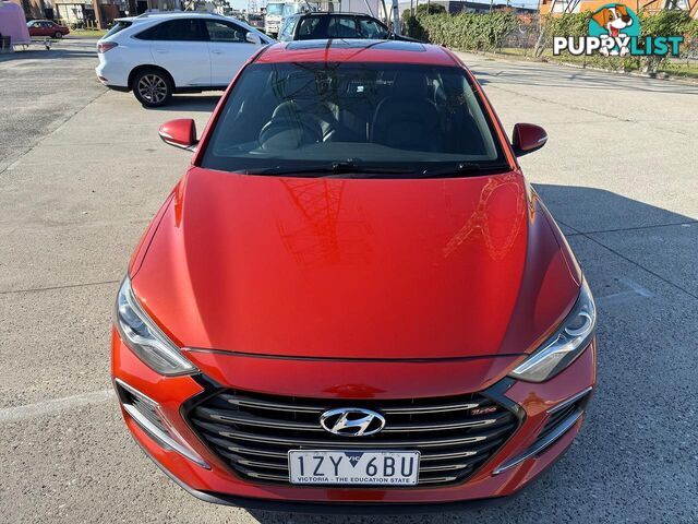 2018 HYUNDAI ELANTRA SR TURBO (RED) AD MY18 SEDAN, 4 DOORS, 5 SEATS