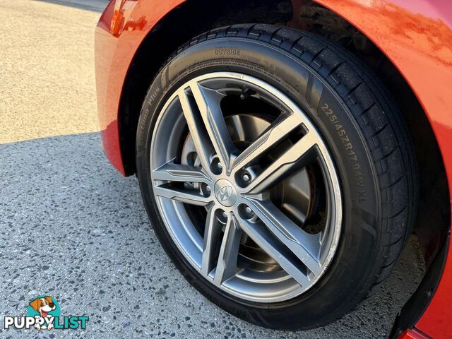 2018 HYUNDAI ELANTRA SR TURBO (RED) AD MY18 SEDAN, 4 DOORS, 5 SEATS