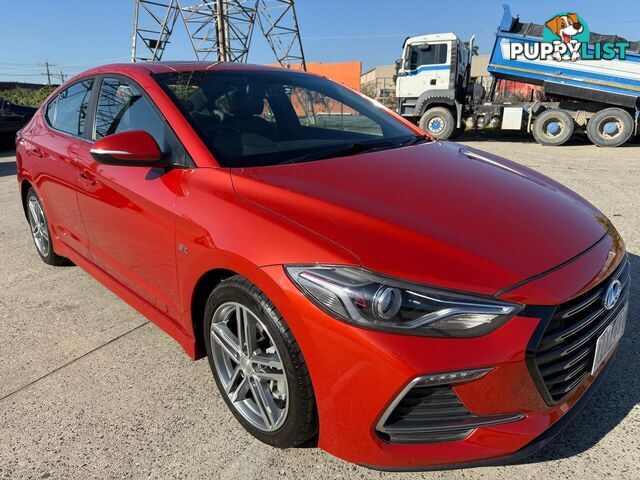 2018 HYUNDAI ELANTRA SR TURBO (RED) AD MY18 SEDAN, 4 DOORS, 5 SEATS