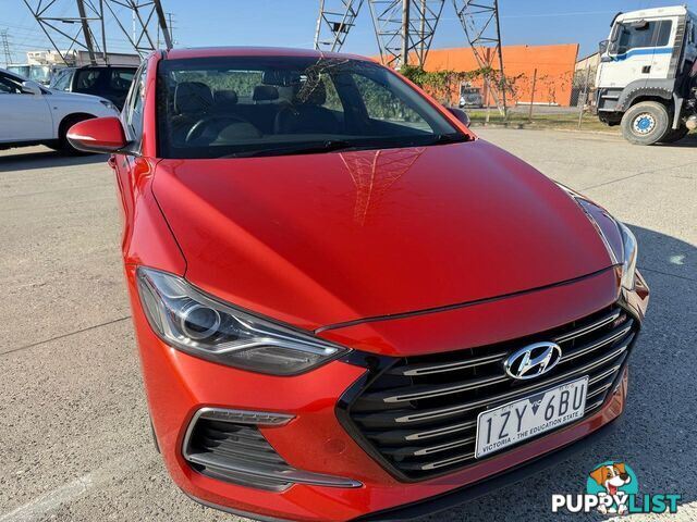 2018 HYUNDAI ELANTRA SR TURBO (RED) AD MY18 SEDAN, 4 DOORS, 5 SEATS