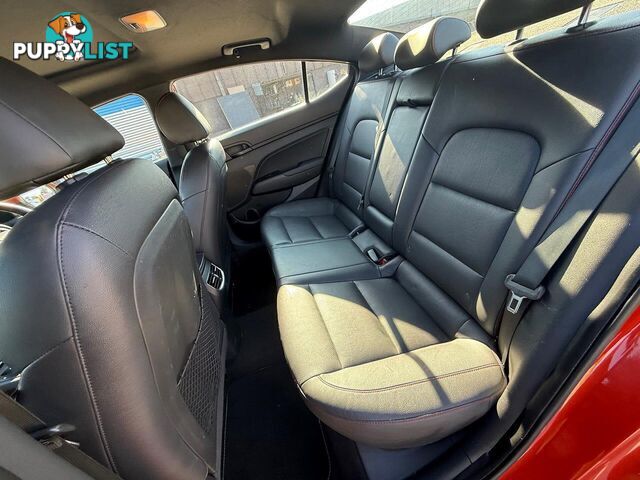 2018 HYUNDAI ELANTRA SR TURBO (RED) AD MY18 SEDAN, 4 DOORS, 5 SEATS