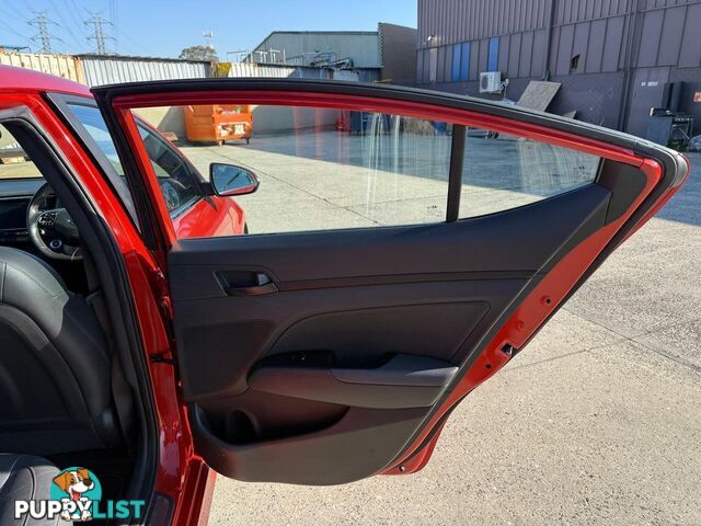 2018 HYUNDAI ELANTRA SR TURBO (RED) AD MY18 SEDAN, 4 DOORS, 5 SEATS
