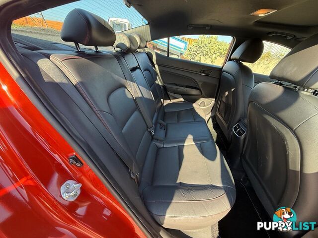 2018 HYUNDAI ELANTRA SR TURBO (RED) AD MY18 SEDAN, 4 DOORS, 5 SEATS