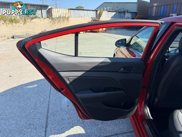 2018 HYUNDAI ELANTRA SR TURBO (RED) AD MY18 SEDAN, 4 DOORS, 5 SEATS