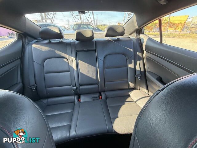 2018 HYUNDAI ELANTRA SR TURBO (RED) AD MY18 SEDAN, 4 DOORS, 5 SEATS