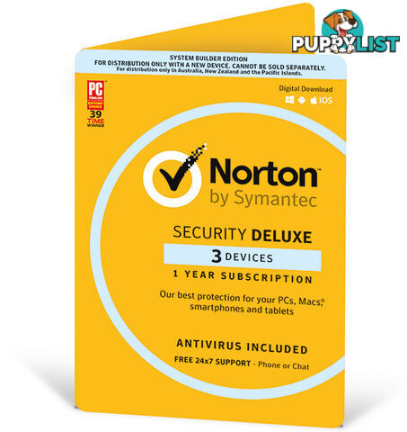 Norton Deluxe 3 Device 12 Mths