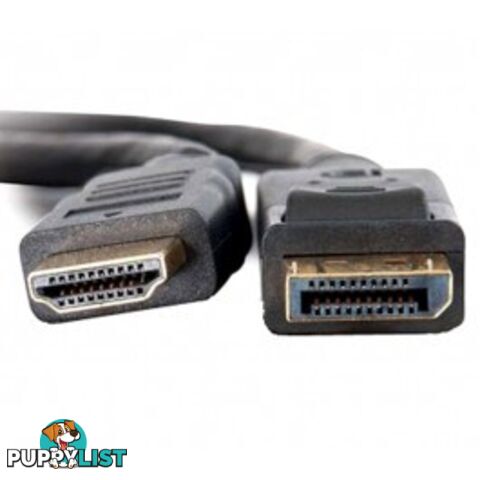 Display Port to HDMI Cable, 2m