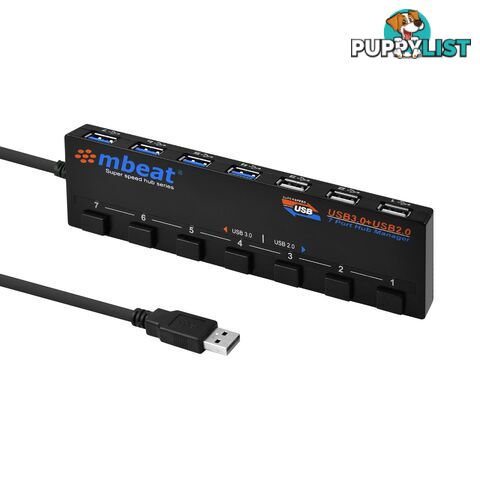 mbeat 7 port USB 3.0 Powered