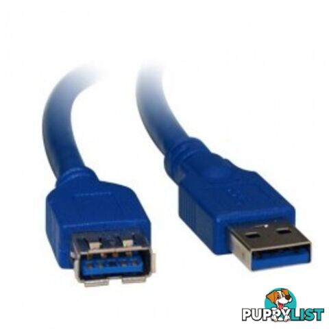 USB 3.0 Ext Cable A-A M-F 3M